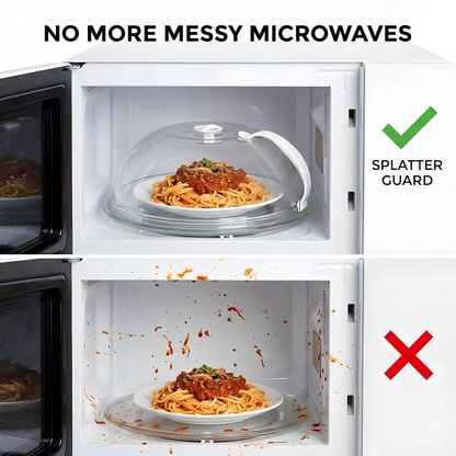 ClearGuard Microwave Splatter Cover