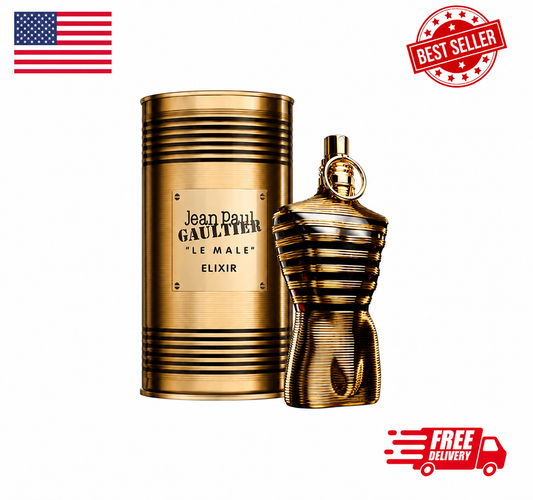 Jean Paul Gaultier Le Male Elixir Parfum – For Men (125ml)