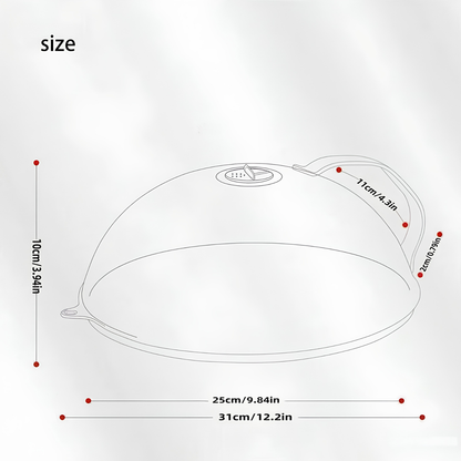 ClearGuard Microwave Splatter Cover