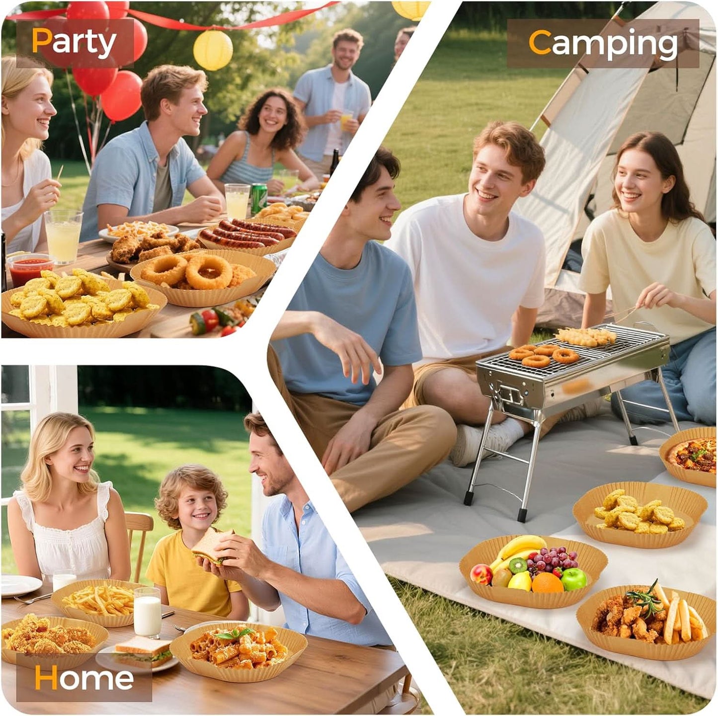 Air Fryer Liners™ – 100 PCS