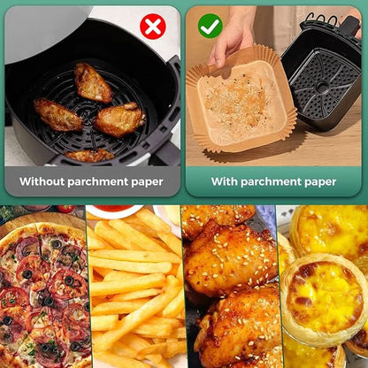Air Fryer Liners™ – 100 PCS