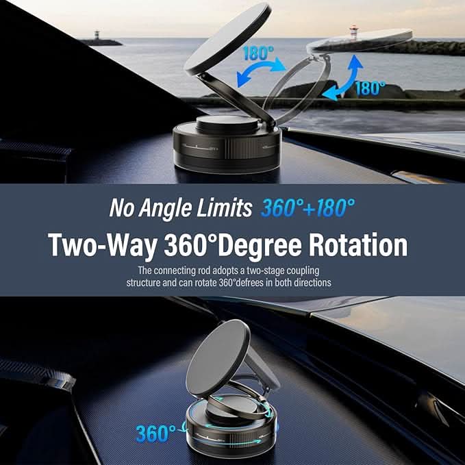 Dealz Dive Online Store MagMount PRO Car Phone Mount Magnetic Black