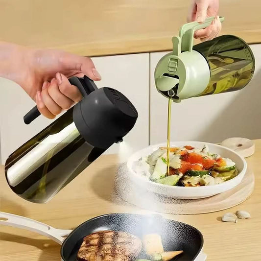 Premium 2-in-1 Oil Dispenser & Spray Bottle